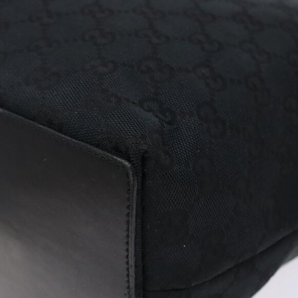 GUCCI GG Canvas Tote Bag Gold Black 002 1098 002 1098 - Picture 12 of 16